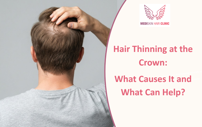 Hair Thinning at the Crown: What Causes It and What Can Help?